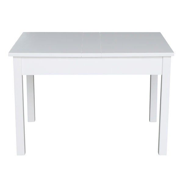 White Table with Lift Up Top For Storage, image 3