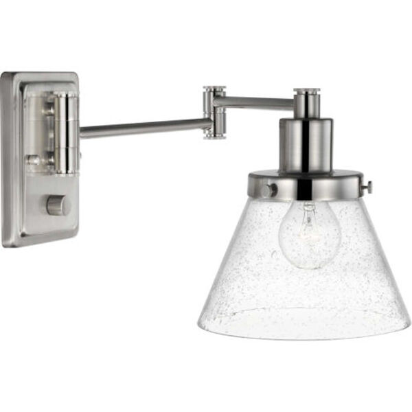 Bryant Brushed Nickel One-Light Wall Sconce, image 3