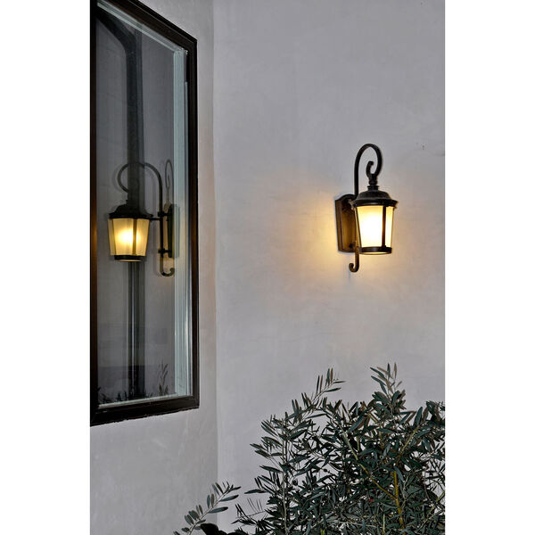 Dover LED Bronze One-Light Nine-Inch Outdoor Wall Sconce, image 4