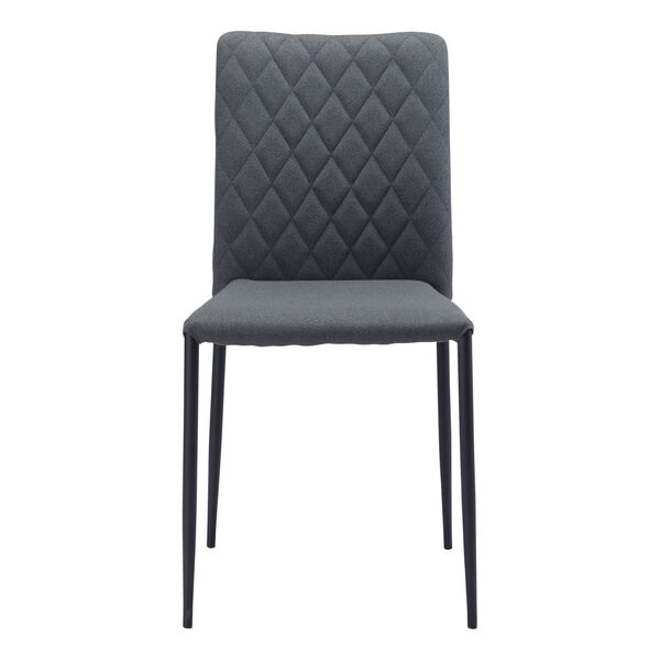 Harve Gray and Black Dining Chair, Set of Two, image 4