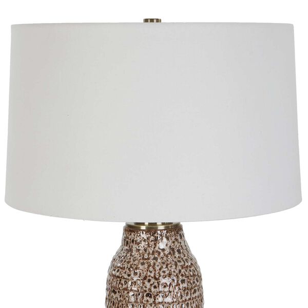 Padma Gray and White Mottled Table Lamp, image 5
