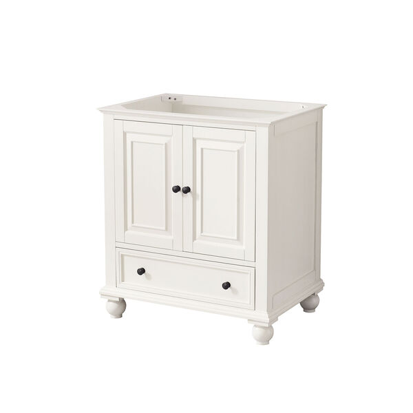 Thompson French White 30-Inch Vanity Only, image 2
