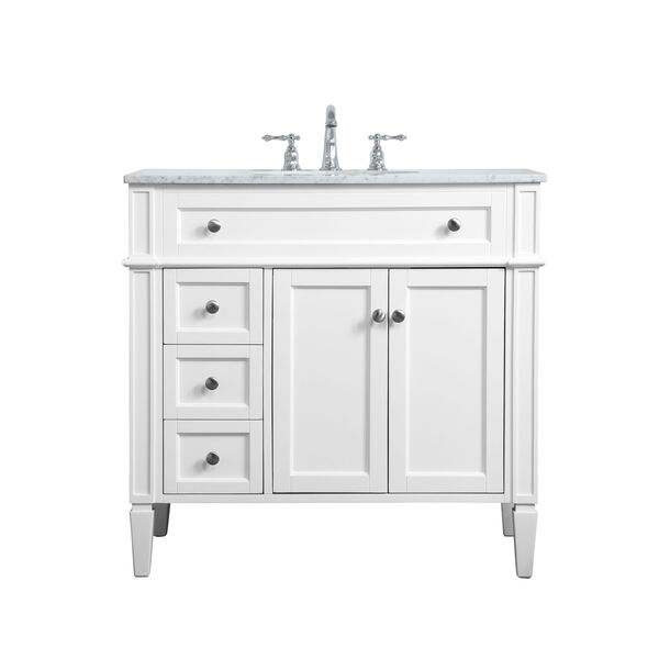 Williams White 36-Inch Vanity Sink Set, image 1