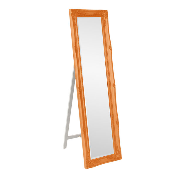 Queen Ann Glossy Orange Mirror, image 1