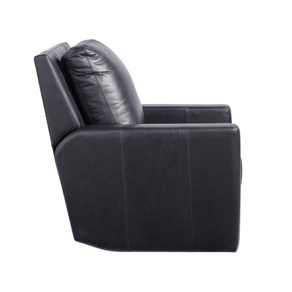Carter Black Moore Giles Leather Motion Chair, image 5