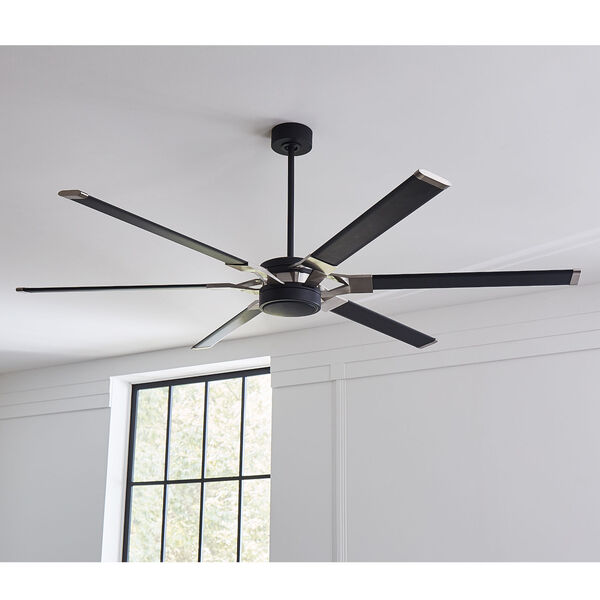 Loft Midnight Black 72-Inch LED Indoor Outdoor Ceiling Fan, image 4