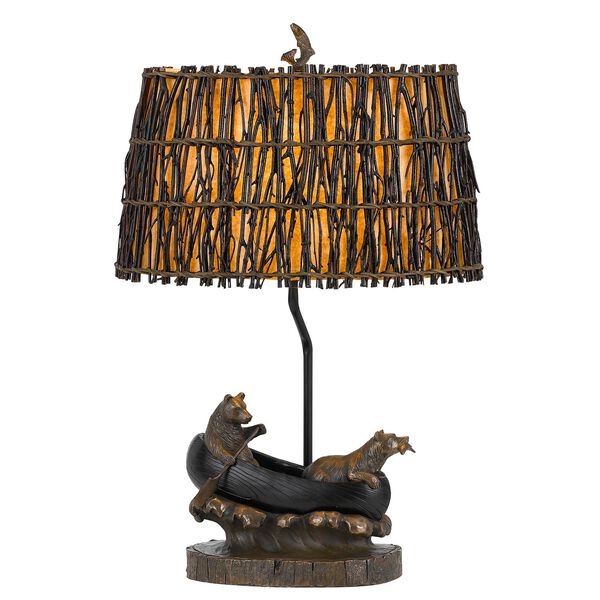 Antique Bronze 27-Inch One-Light Table Lamp, image 1