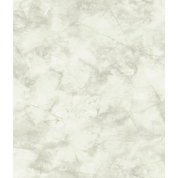 Impressionist White Pressed Petioles Wallpaper - SAMPLE SWATCH ONLY, image 1