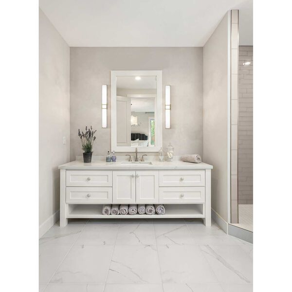 Tomero Gold 35-Inch LED Bath Vanity, image 4