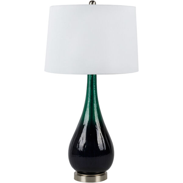 Navan Green and White Table Lamp, image 1