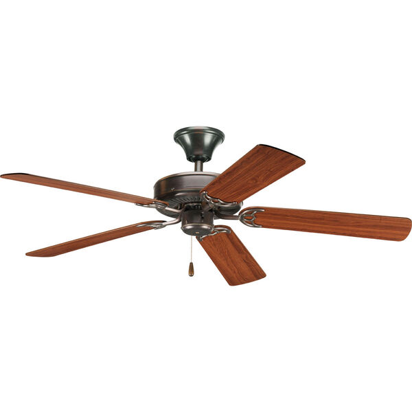 AirPro Antique Bronze 13.5-Inch Ceiling Fans with 5 52-Inch Blades, image 1