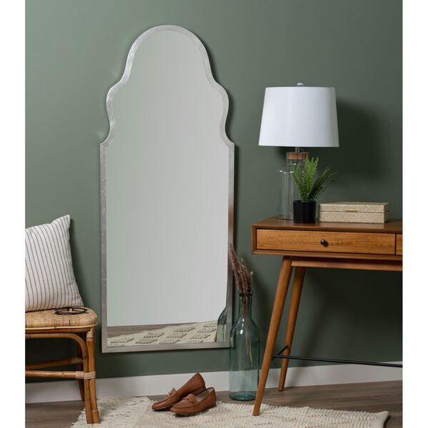 Hanny Silver 58 x 24-Inch Wall Mirror, image 1