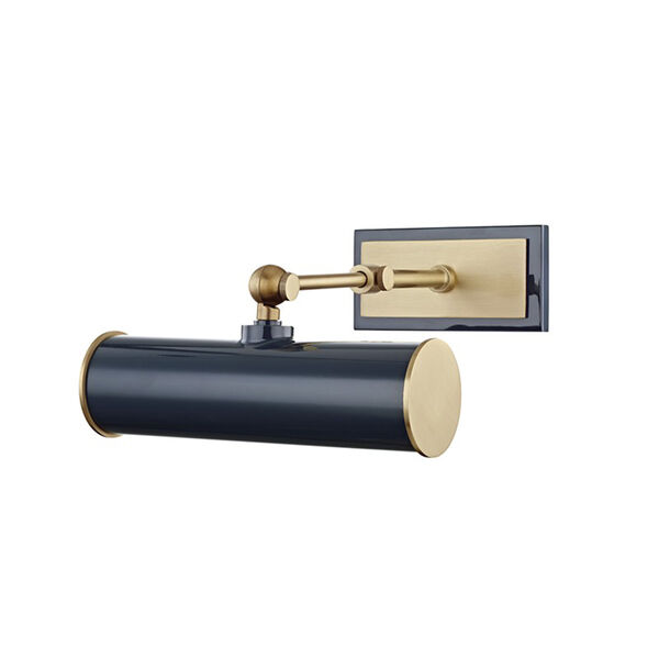 Holly Aged Brass Navy 1-Light Eight-Inch Wall Sconce, image 1