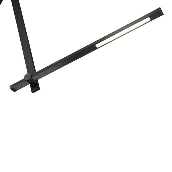 Axoir Black Integrated LED Floor Lamp, image 3
