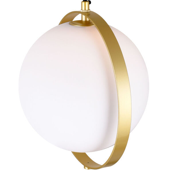 Da Vinci Brass LED Pendant, image 2