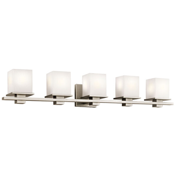 Tully Antique Pewter Five-Light Bath Sconce, image 1