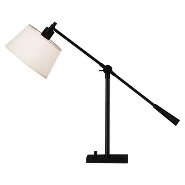 Campbell Black One-Light Desk Lamp, image 1