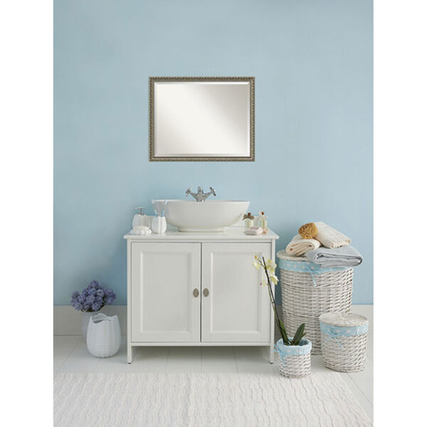 Silver 30 x 24-Inch Large Vanity Mirror, image 5