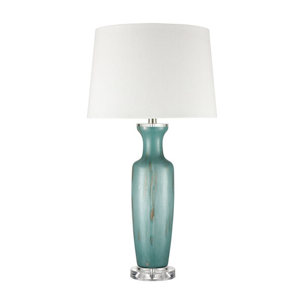 Abilene Green and Clear One-Light Table Lamp, image 2