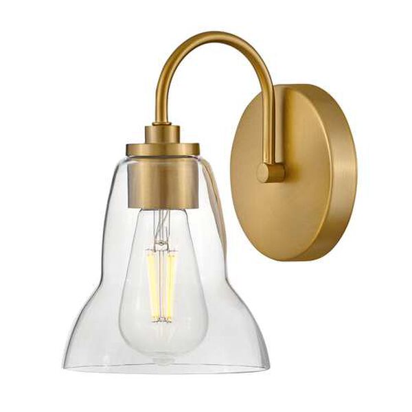 Vera Lacquered Brass LED Bath Vanity, image 1