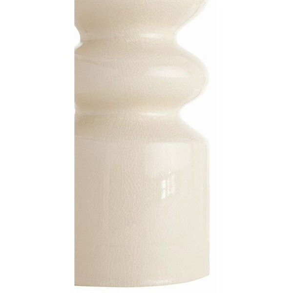 Wheaton White Crackle Porcelain Lamp, image 2