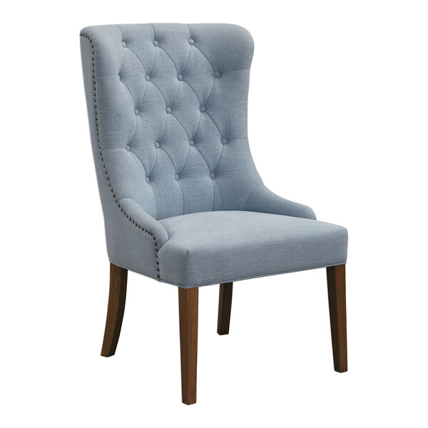 Rioni Light Slate Blue Wing Chair, image 1