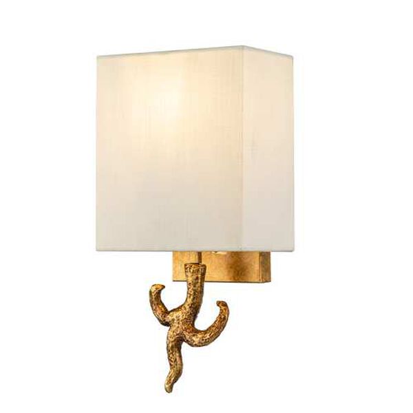 Branche Gold Leaf One-Light Wall Sconce, image 1