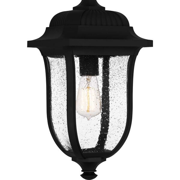 Mulberry Matte Black One-Light Outdoor Pendant, image 6