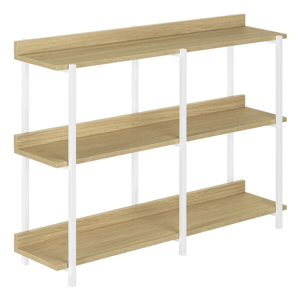 Natural 3-Tier Console Table, image 1