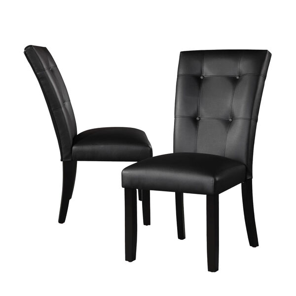 Markina Black and Ebony Side Chair, image 4