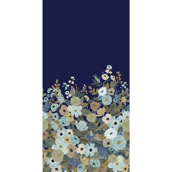 Rifle Paper Co. Navy Garden Party Wall Mural, image 2