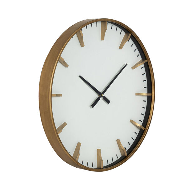 Isabella Gold 24-Inch Wall Clock, image 4