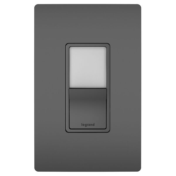 Black Night Light with Single-Pole 3-Way Switch, image 2