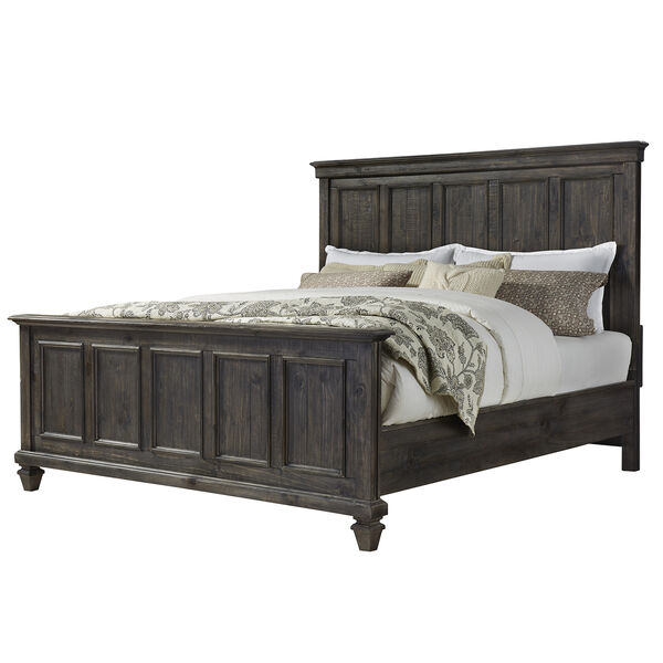 Calistoga Queen Panel Bed in Weathered Charcoal, image 3