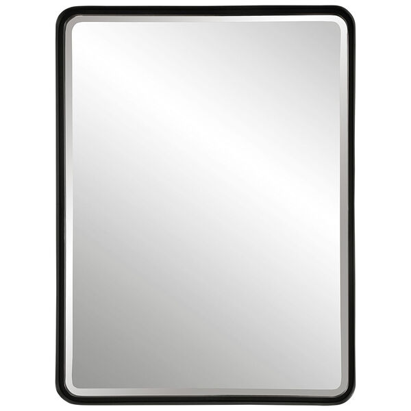 Crofton Black 30-Inch x 40-Inch Large Mirror, image 2