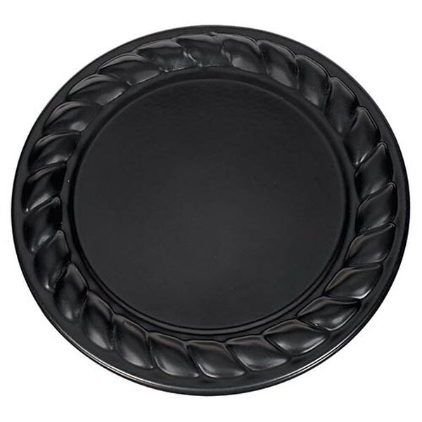 Hunnington Black Two-Light Outdoor Flush Mount with Clear Seeded Glass, image 2