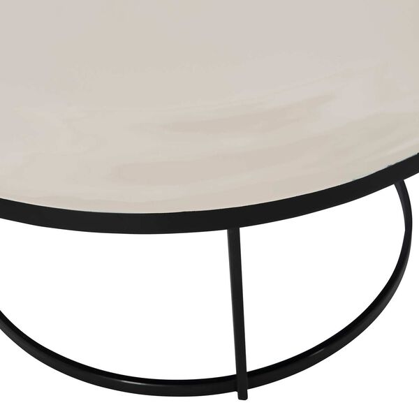Bonfield White and Black Cocktail Table, image 6