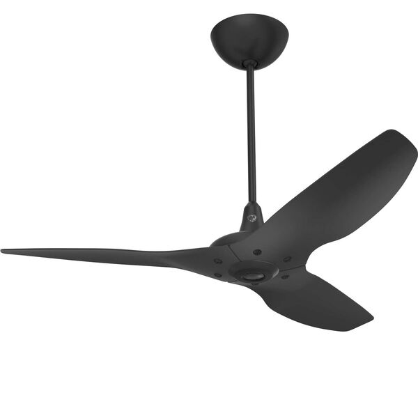 Haiku Black 52-Inch Universal Mount Ceiling Fan with Black Airfoils and 20-Inch Downrod, image 1