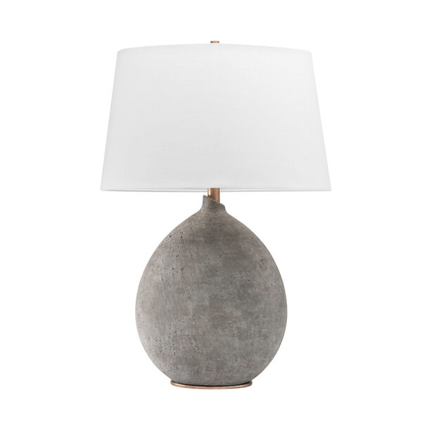 Denali Gray One-Light Accent Table Lamp, image 1