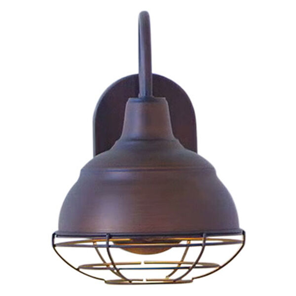 Neo-Industrial Rubbed Bronze One-Light Sconce, image 3