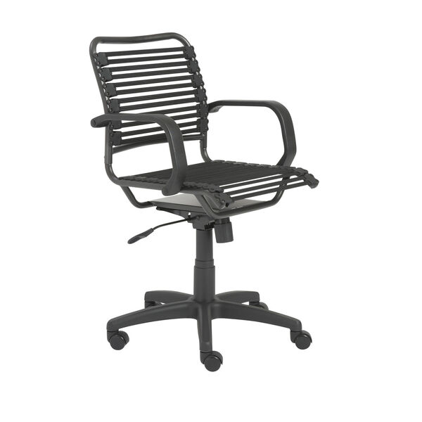 Bungie Black 25-Inch Flat Mid Back Office Chair, image 5