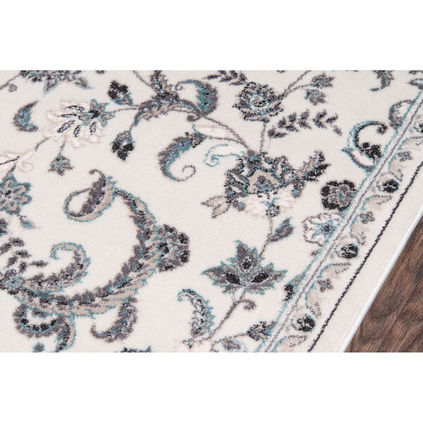 Brooklyn Heights Floral Ivory Rectangular: 9 Ft. 3 In. x 12 Ft. 6 In. Rug, image 4