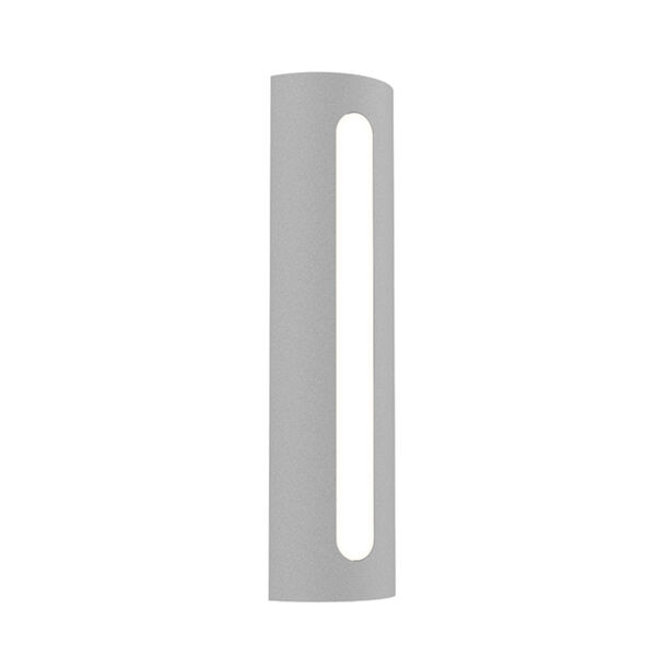 Porta Textured Gray 18-Inch LED Sconce, image 1