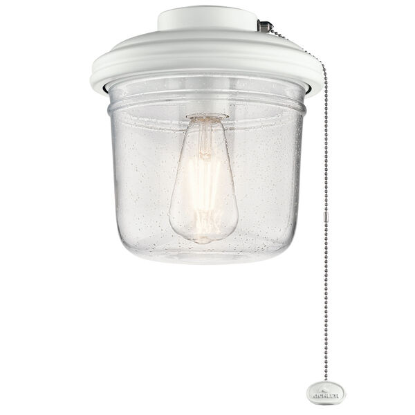Yorke Matte White LED Light Kit, image 1