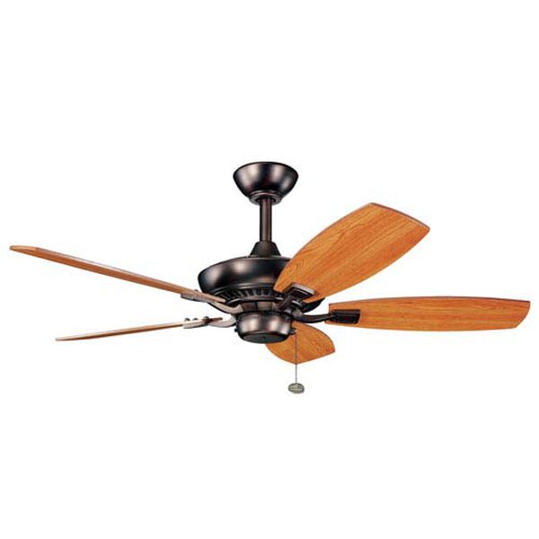 Canfield 44-Inch Oil Rubbed Bronze Ceiling Fan, image 2