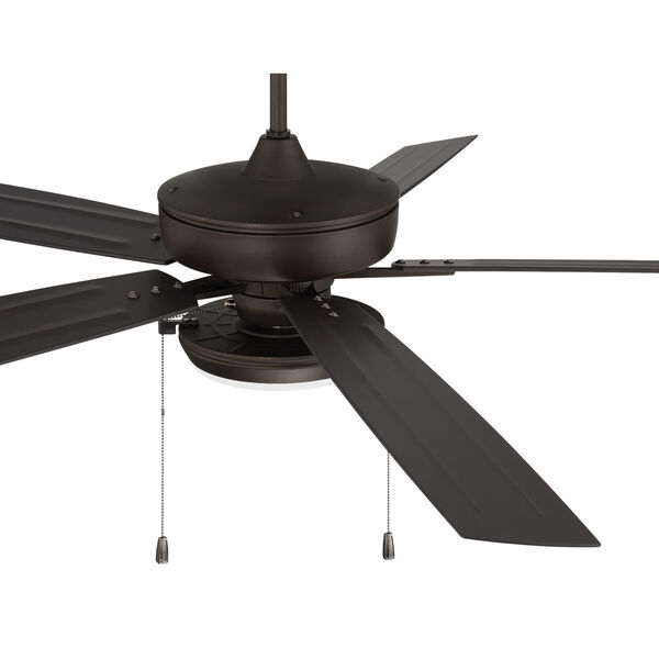 Super Pro Espresso 60-Inch LED Ceiling Fan with Pan Light, image 4