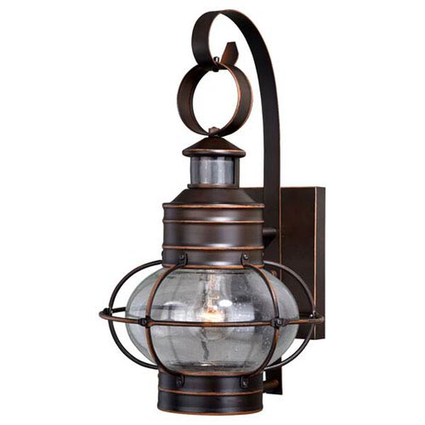 Chatham Burnished Bronze 18-Inch One-Light Outdoor Wall Mount, image 1