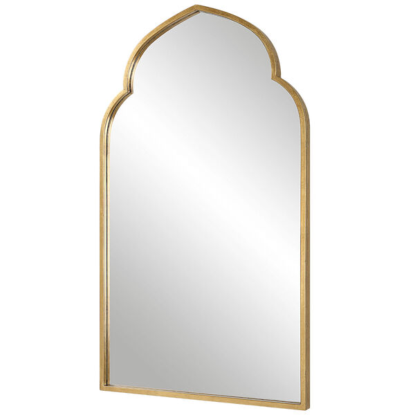 Aster Antique Gold Arch Wall Mirror, image 4