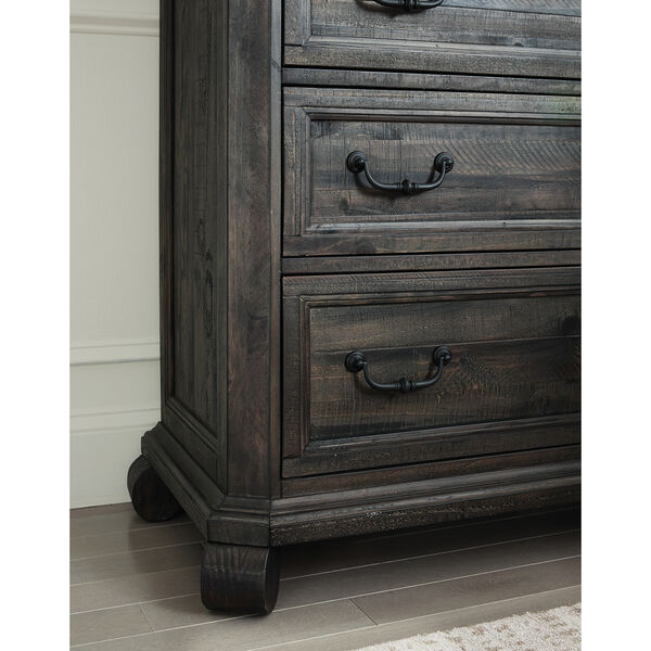 Bellamy Traditional Peppercorn 6 Drawer Chest, image 5