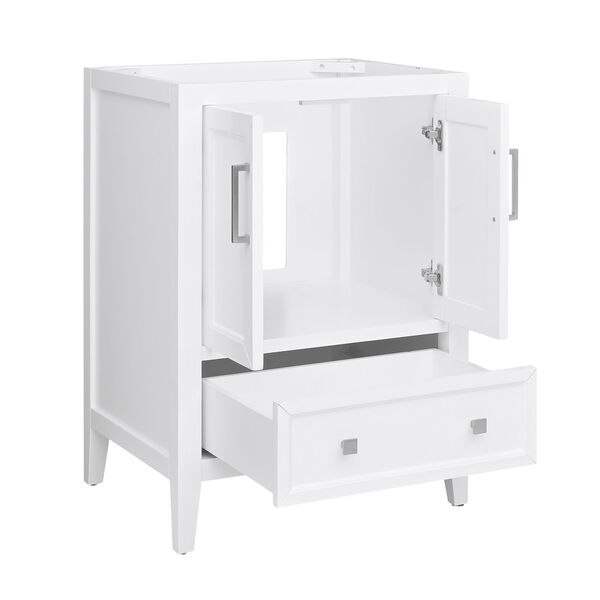 Everette White 24-Inch Vanity Cabinet, image 3